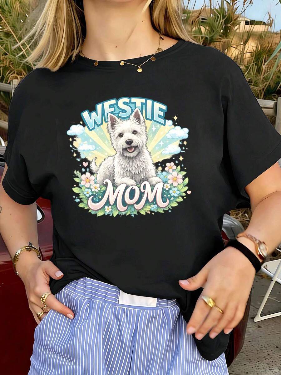 Women T-Shirts - Black - View 1