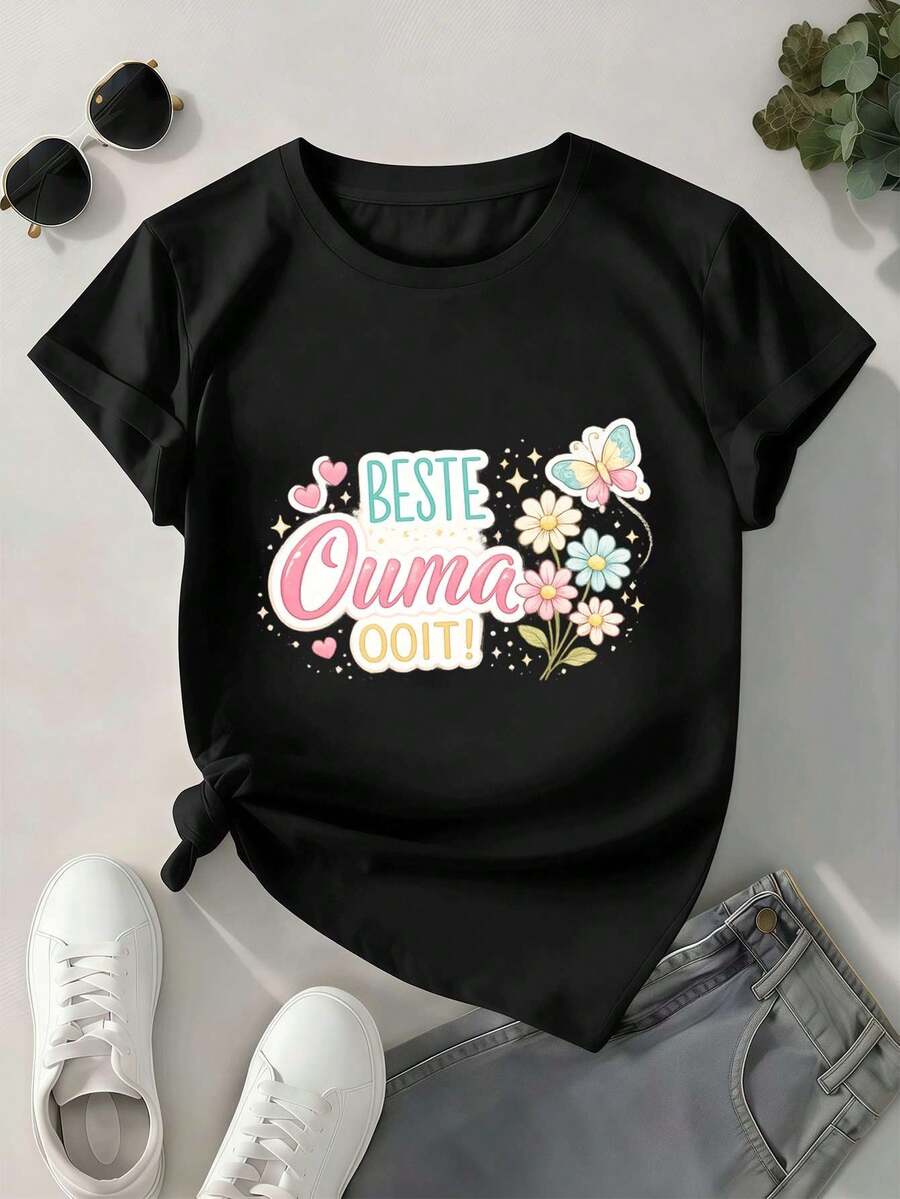 Women T-Shirts - Black - View 1