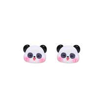 Cute Panda Car Ignition Button Cover, 3D Cartoon Design, Fits Sedan SUV Truck One-Touch Start Button Decor, Easy Installation Without Blocking Operation, Adds Fun Atmosphere Car Interior Accessory - Panda - View 4
