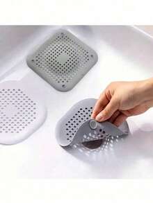 1 cái nút chặn tóc và khử mùi cống thoát nước bằng silicon dùng cho bồn tắm/vòi sen - Nhiều màu - Xem 5