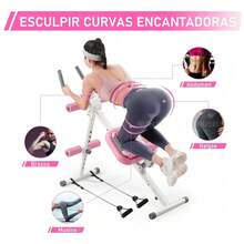 1 pièce Entraîneur abdominal multifonctionnel avec bandes de résistance, équipement d'entraînement de fitness à domicile réglable pour le renforcement des abdominaux et du corps entier - Couleur aléatoire - Voir 3