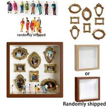DIY Mini Museum Shadow Box - Celebrate Your Cherished Memories In A Unique Way, Shadow Box Frame Kit With Customizable Photo Display And Miniature Figurine, Personalized And Distinctive Decorative Keepsake - A - View 13