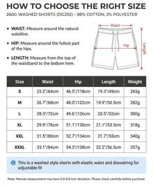 Men's Retro Washed Cotton Shorts, Christian Faith Printed Pure Cotton Pants, Loose Breathable Drawstring Casual Shorts For Summer 4th Of July Outfit Women - Xám - Xem 3