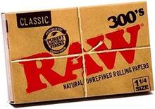 RAW 300 Classic 125 1 1_4 Size Rolling Papers, 300 Count (Pack Of 1) - White - View 8