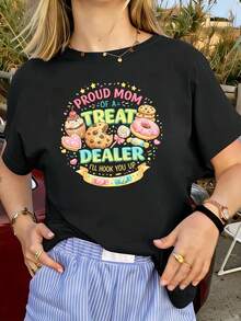 Women T-Shirts - Black - View 1