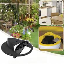 Flip-Top Automatic Reset Mouse Trap, PET Material Reusable Mouse Cage With Lid, Durable And Sturdy, Fits 5 Gallon Bucket, Home Mouse Control Tool, Suitable For Indoor, Outdoor, Yard, Warehouse, Kitchen, Efficient Rodent Control, Practical Home Essential - Flip-top Mousetrap - View 3