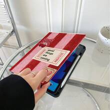 1件書本式翻蓋平板保護殼，相容 iPad Pro (M5)/ Air (M3)/ 11"(A16)/ 10.9/10.2/ Air 5th Gen/Pro11/10th Gen/ 10th Gen 10.9 吋 2022 智慧保護殼/ Air 13(M3 2025)/ Air 11(M3 2025)/ Air 11(M3 2025)/ 11(A16 2025)/Galaxy Tab S10+/S9/A9，自動休眠/喚醒功能，相容小米 6/6pro/7/68pro - 彩色 - 查看 3