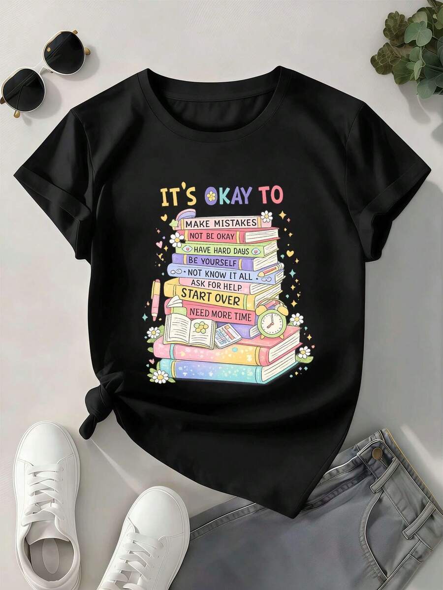 Women T-Shirts - Black - View 1