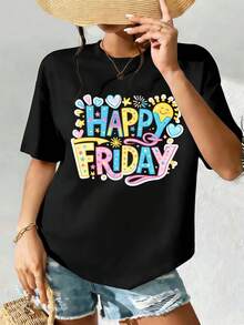 Women T-Shirts - Black - View 2