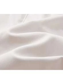 Women's Casual Cargo Pants, Elastic Drawstring Waist, Multi-Pocket, Loose Wide Leg, Adjustable Cuffs, Lightweight Breathable Fabric, Ideal For Commuting, Outdoor Activities, Workouts, School, Vacation, All-Season Wear, Easy To Match With Crop Tops, T-Shirts, Hoodies, Sneakers, Durable And Comfortable, Basic Versatile Trousers For Women - 米白 - 查看 7