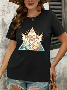 Women T-Shirts - Black - View 1