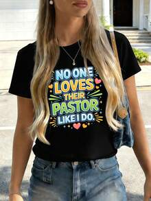 Women T-Shirts - Black - View 2