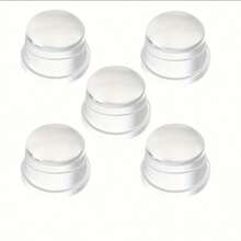 5 miếng chặn cửa dính trong suốt - Silicon siêu dính, dễ bóc và dán, độ đàn hồi cao, chống va chạm và giảm tiếng ồn, vô hình và liền mạch. - Bộ 5 món - Xem 8