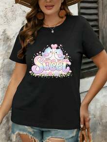 Women T-Shirts - Black - View 1