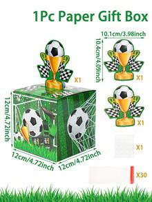 1 Bộ Hộp đựng tiền hình quả bóng đá để làm quà tặng tiền mặt, Hộp quà tiền ngộ nghĩnh kèm thẻ cúp vô địch bóng đá có thể kéo ra và 30 túi trong suốt, Cách tặng tiền mặt thú vị, Quà sinh nhật, Quà tặng người hâm mộ bóng đá. - Bóng đá - Xem 4