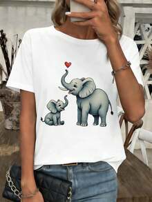 Women T-Shirts - White - View 1