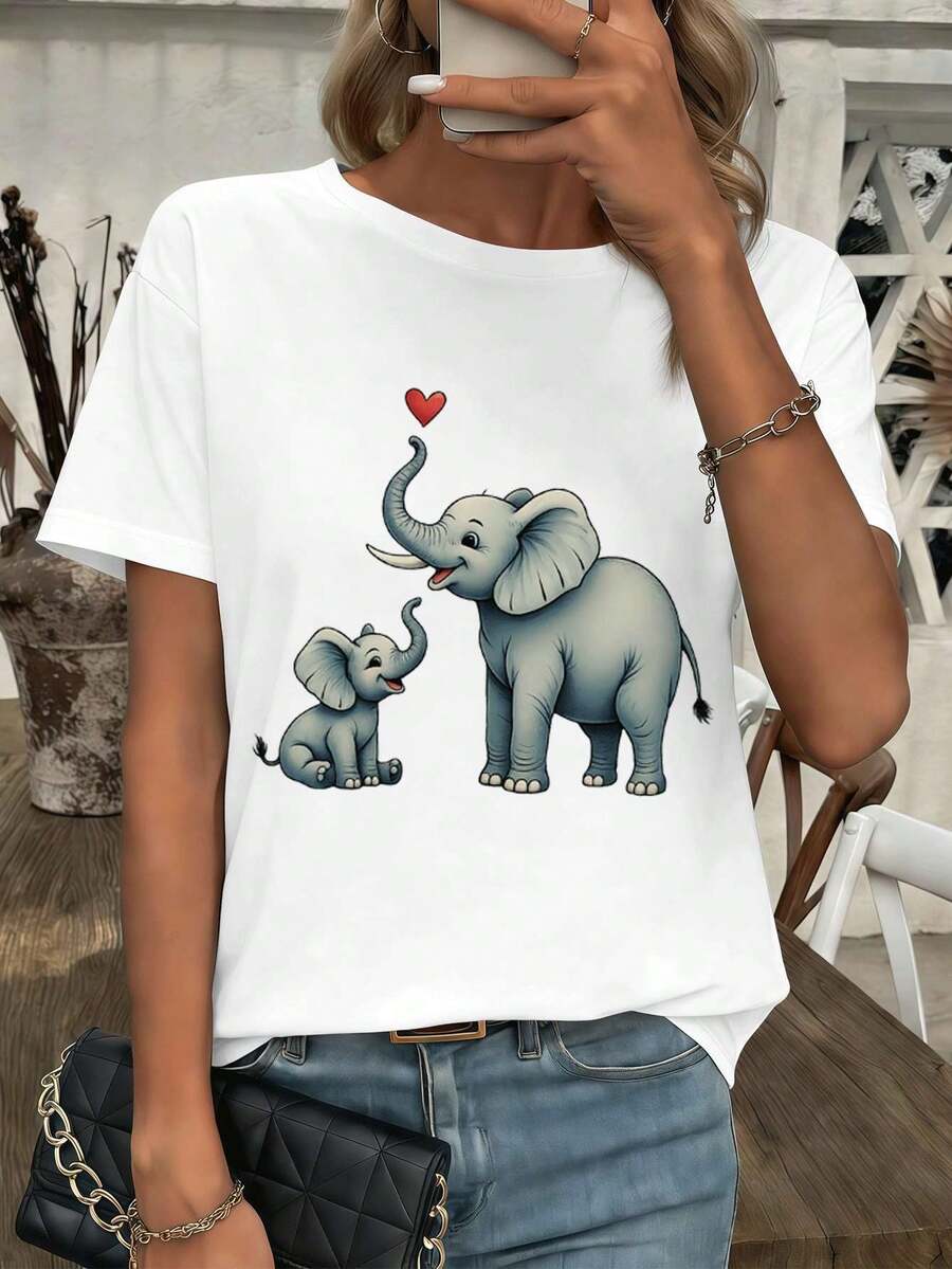 Women T-Shirts - White - View 1