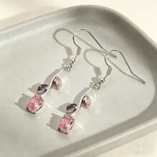 1 Pair Music Note Shaped Earrings, Available In Multiple Colors, Gold Plated Non-Fading, Delicate & Elegant Earrings - Silver Earrings - View 7