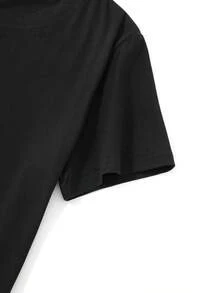 Women T-Shirts - Black - View 3