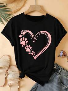 Women T-Shirts - Black - View 2