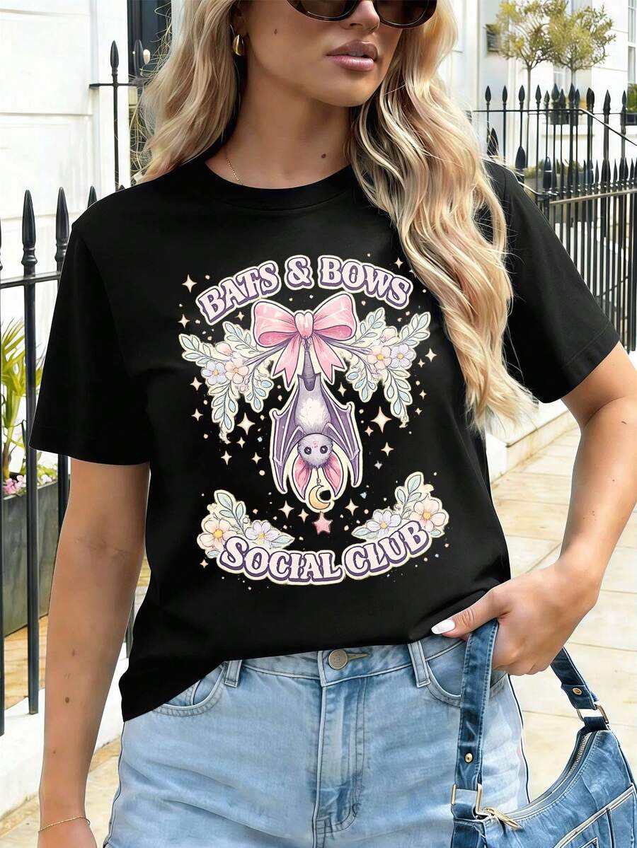 Women T-Shirts - Black - View 1