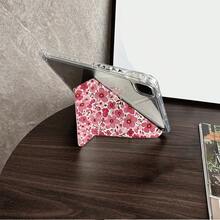 碎花图案平板电脑保护套，带笔槽，适用于 iPad 11 (A16 2025)、Galaxy Tab S10+/S9/A9、小米 5/5PR/6/6PRO/7/7PRO、OPPO 平板电脑、华为 MatePad 和荣耀平板电脑。 - 彩色 - 查看 3