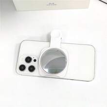 1 Universal Clip On Phone Selfie Mirror, High-Definition Rear Camera Reflective Viewfinder, Compact And Portable Phone Selfie Accessory, Easy To Use - one-size - View 7