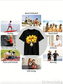Women T-Shirts - Black - View 3
