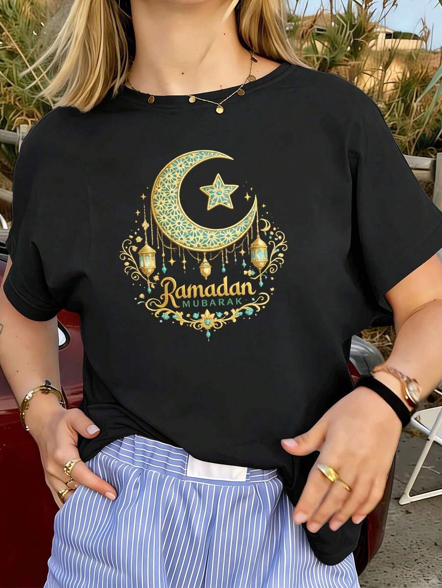 Women T-Shirts - Black - View 1