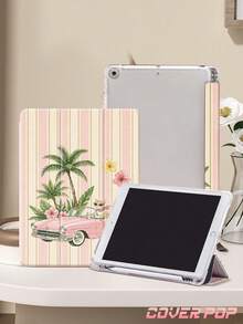 Ốp bảo vệ máy tính bảng họa tiết mèo lái xe, tương thích với iPad Air 8 2026 (11/13 inch), iPad Pro 11 inch (9.7/10.2/10.5/10.9/12.9 inch), thế hệ thứ 10, Galaxy Tab S6 Lite 10.4 inch, Kindle Paperwhite thế hệ thứ 12 2024, Kindle (thế hệ thứ 11) 2022, mềm mại, chống sốc, chân đế thông minh/tự động bật/tắt màn hình, món quà Giáng sinh tuyệt vời. - Nhiều màu - Xem 5