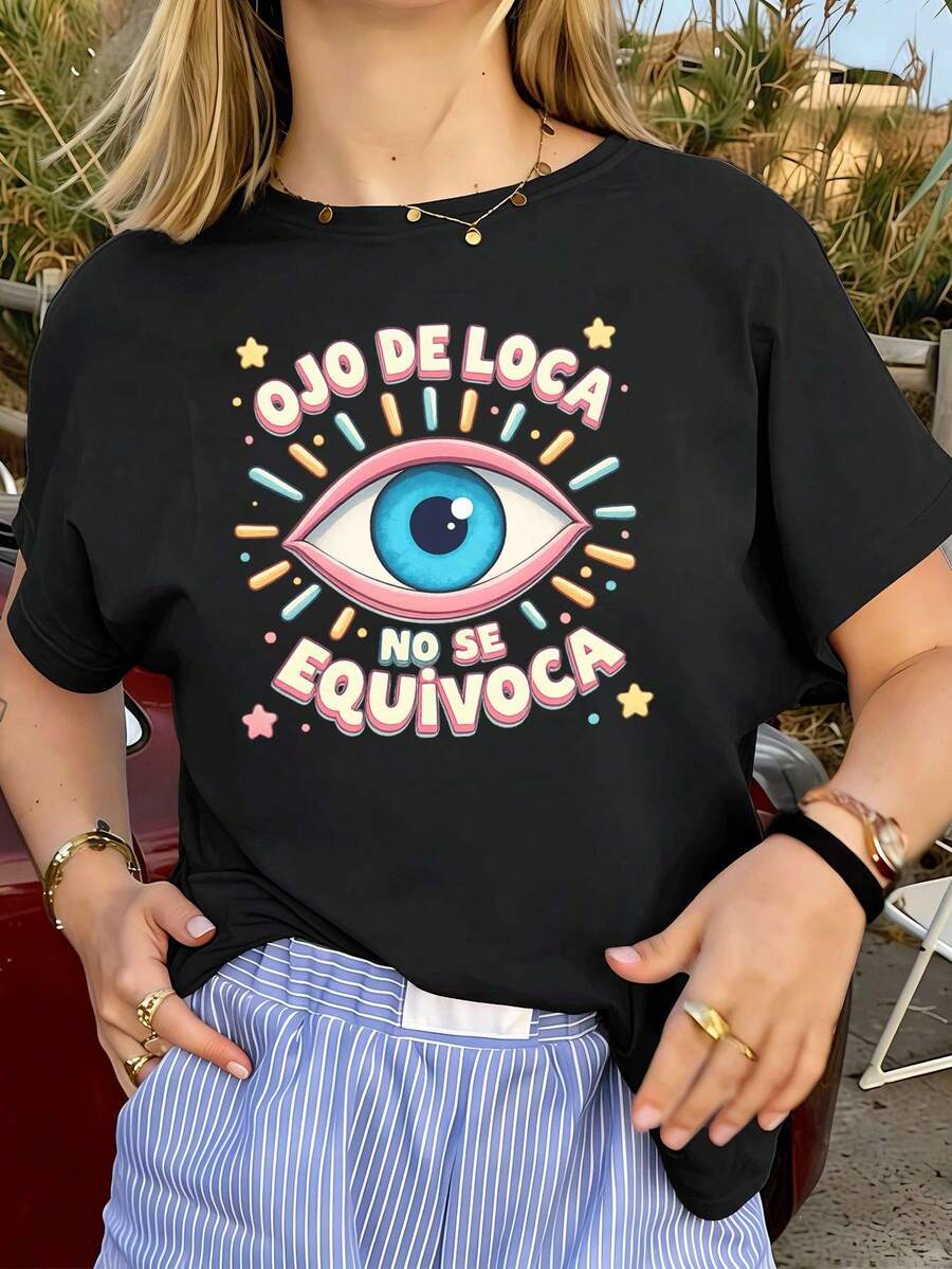 Women T-Shirts - Black - View 1