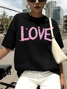 Women T-Shirts - Black - View 1