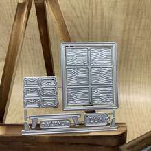 1pc Lace Number Metal Cutting Die, Suitable For Making Cards, Embossing, Paper Cutting, Scrapbooking, Machine Templates, Storage Bags And Other Craft Accessories - Silver-white - View 2