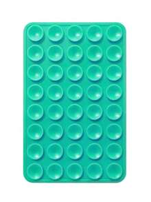 1 cái giá đỡ điện thoại bằng silicon, thiết kế hai mặt với 28 giác hút nhỏ, giá đỡ điện thoại có giác hút, giá đỡ điện thoại dính, phụ kiện điện thoại - 1 cái - Xem 28