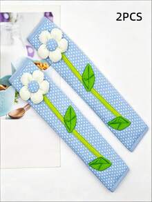 Dual Door Refrigerator Handle Cover, Dust-Proof Design Suitable For Refrigerator, Oven, Microwave And Other Kitchen Appliances, Kitchen Decor, Refrigerator Handle Protective Cover, Interesting Home Accessory - View 8