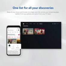 Onn Full HD Streaming Device, Google TV Fast Streaming, 8GB Storage, 1.5GB RAM Remote With Voice Control - 黑色 - 查看 4