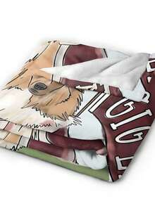 Texas A&M Merch Aggies Throw Blanket Warm Blankets Breathable Air Conditioner Blanket For Car Classic Outdoor Blankets For Picnic For All Season - Black - View 7