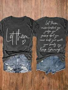 Women T-Shirts - Black - View 8