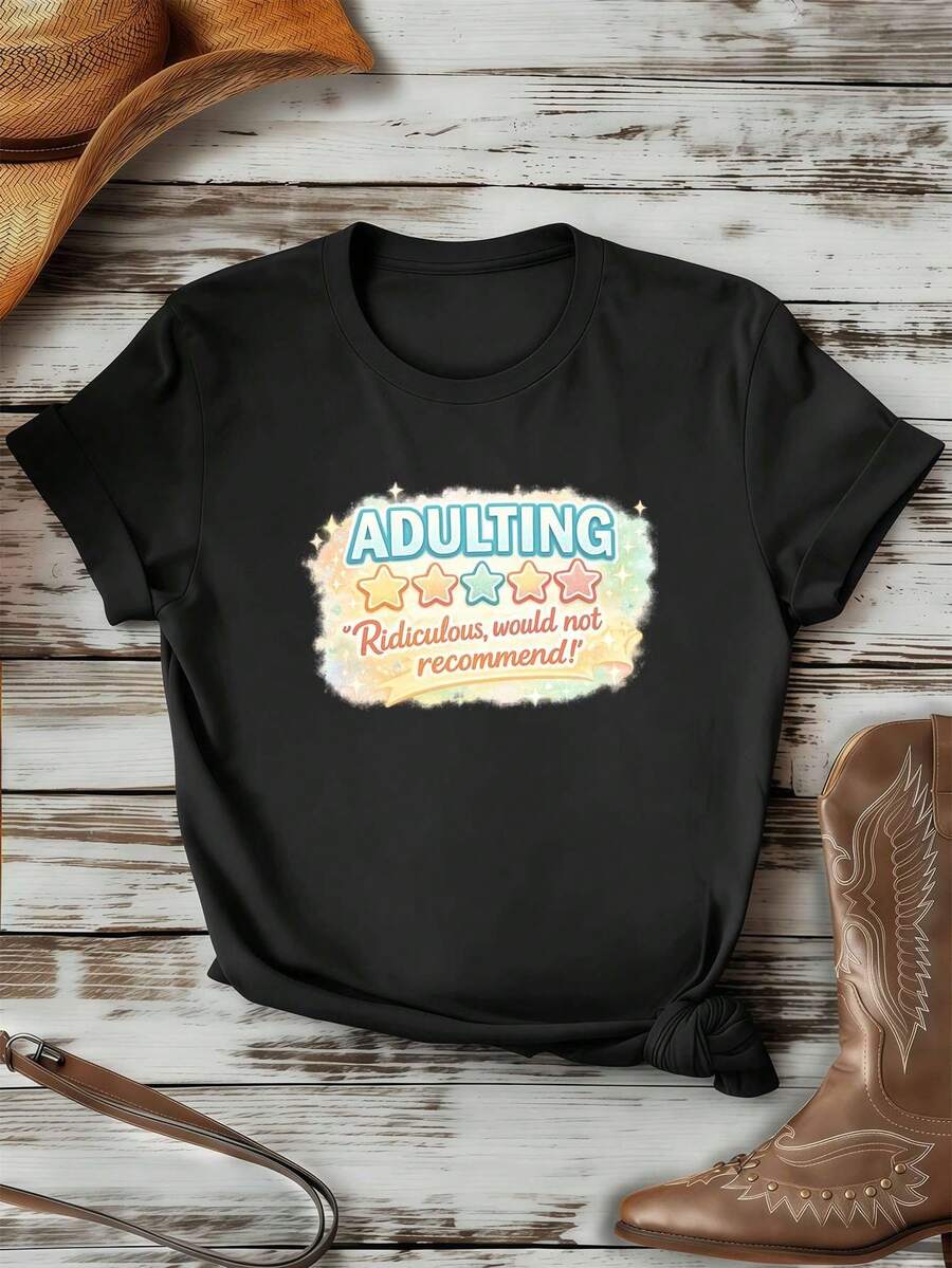 Women T-Shirts - Black - View 1
