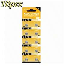 10-50PCS AG4 377 Watch Battery SR626SW Button Batteries SR626 177 376 626A LR66 LR626 Cell Coin Alkaline Battery For Watch Toys Clock - AG4 LR626 - View 14