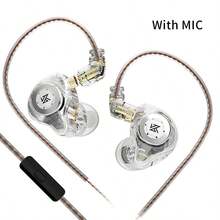 KZ EDX PRO Gaming Earbuds, IEM Headphones With 1DD, IEM For Gaming, HiFi Deep Bass In-Ear Monitors, Dynamic Driver Detachable Cable, Suitable For Video & Music, Comes With Storage Case And Comfortable Memory Foam Replacement Eartips (Transparent/Black/Blue) - View 13