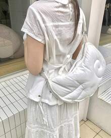 Women Shoulder Bags - White - View 4
