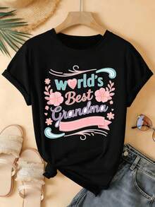 Women T-Shirts - Black - View 2
