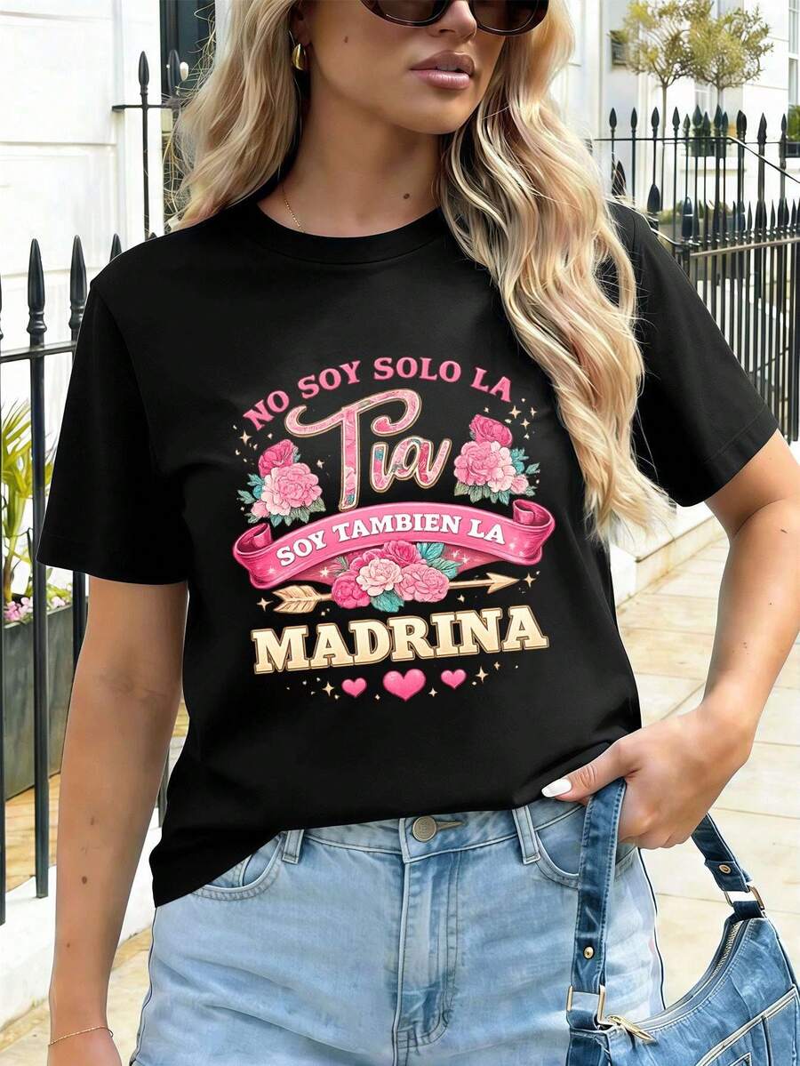 Women T-Shirts - Black - View 1