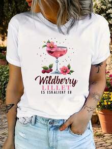 Dam-T-shirts - Vitt - Visa 1