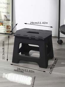 New Foldable Small Stool Portable Folding Chair Outdoor Plastic Folding Chair Fishing Bench Stool - Multicolor - View 6