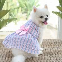 Đầm công chúa mùa hè cho chó/mèo con, thích hợp cho chó Chihuahua và các giống chó khác mặc, có chân váy xòe bồng bềnh. - Nhiều màu - Xem 5