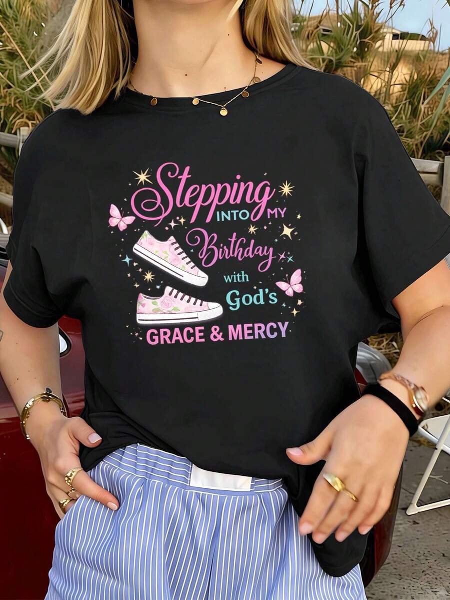 Women T-Shirts - Black - View 1