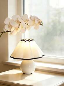 1pc USB Powered Minimalist Desk Lamp, Modern Retro Creative Elegant Decor Lamp, Suitable For Bedroom Bedside, Room Tabletop - Multicolor - View 4