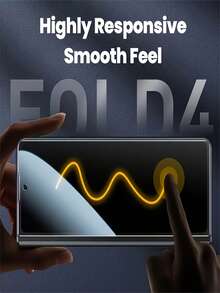 适用于三星 Galaxy Z Fold 7 6 5 4 3 2 Z Fold7 Fold6 Fold5 Fold4 Fold3 Z Fold7 Fold6 Fold5 Fold4 Fold3 Fold2 的三合一软水凝胶屏幕保护膜 [内层 TPU 膜+全覆盖外层+后盖屏幕保护膜] - 3 IN 1 - 查看 6